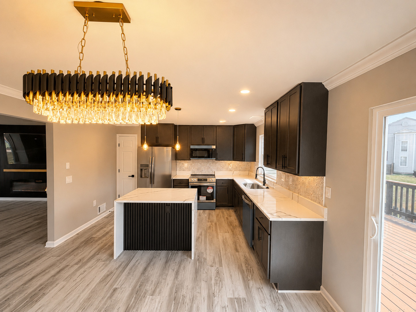 Professionally photographed kitchen displayed in a polished property presentation