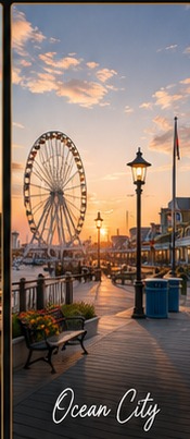 Ocean City shoreline